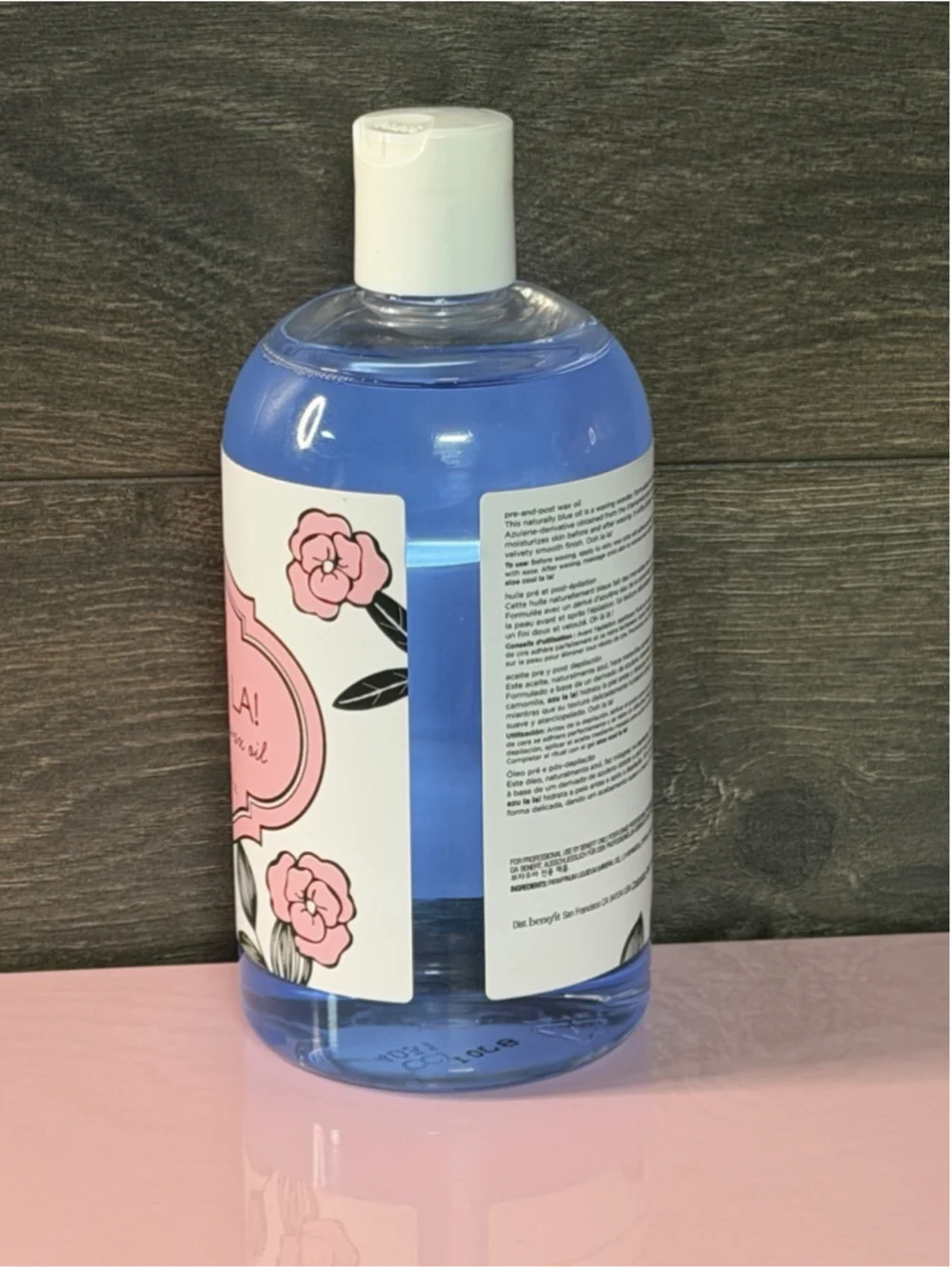 Benefit Azu La La Pre & Post Wax Oil 16 oz 473 mL Azulene Professional NEW